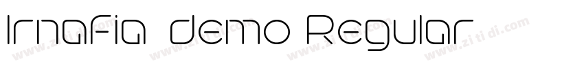 Irnafia_demo Regular字体转换 Irnafia_demo Regular字体转换